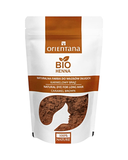 Orientana Bio Henna, Karmelowy Brąz