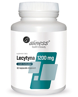 Aliness Lecytyna 1200 mg,Kapsułki, 60 szt.
