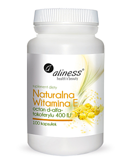 Aliness Naturalna Wit. E 400 IU, kapsułki