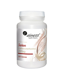 Aliness Selen L Selenometionina 200 Mcg Tabletki