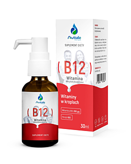 Avitale Witamina B12 Metylkokobalamina 200 µg Olive 