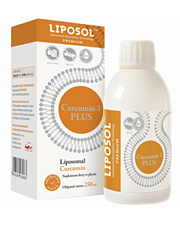Liposol Curcumin 3 Plus, płyn 250 ml