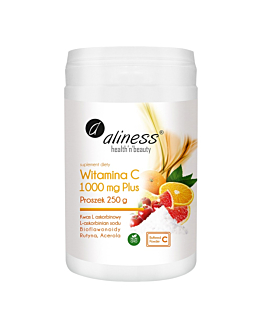 Aliness Wit. C 1000 mg Buforowana Plus Proszek, 250 g