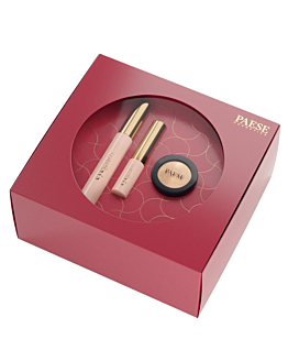 Paese Eyegasm Zestaw (Maskara Eyegasm + Eyeliner Eyegasm + Cień do powiek Diamond Mono 9)