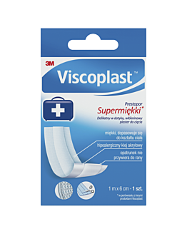 Viscoplast Prestopor Supermiękki, Plaster do cięcia, 1x0,06m