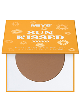 Miyo Matt Bronzing Powder Sun Bronzer per il Viso, 02 Chilly Bronze