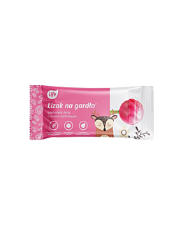 Life, Lizak na gardło, Smak malinowy