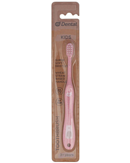 Life Szczoteczka do zębów dla dzieci 3+ Soft BIORóżowa