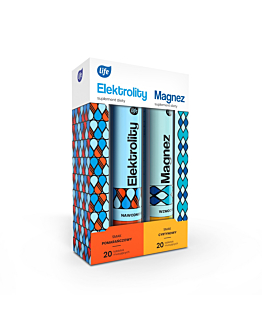 Life Elektrolity + Magnez Duopack 20 + 20 Tabl. mus.