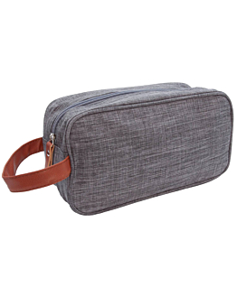 Life Beauty Case da Uomo Grigio