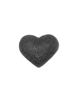 Life Gąbeczka konjac Charcoal serce .