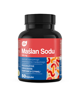 Life Maślan Sodu 500 mg SR Kapsułki, 60 szt.