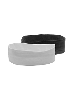 Life fasce per capelli bianca/nera 2 pz