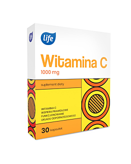 Life Witamina C 1000 Kapsułki, 30 szt.