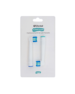 Life Dental Wymienne końcówki do szczoteczki elektrycznej 2 szt.