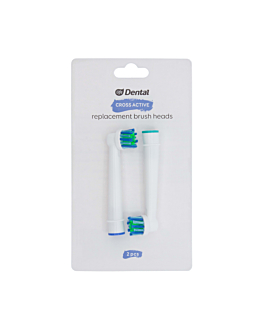 Life Dental Wymienne końcówki do szczoteczki elektrycznej Cross Active