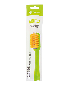 Life Szczoteczka do zębów ortodontyczna Bio Pure Ortho Zielona
