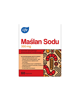Life Maślan sodu 300 mg, kapsułki, 60 szt