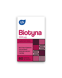 Life Biotyna 1000 mcg,  tabl. do ssania 60 szt.