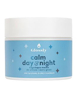 Glossly Calm Day&Night Maschera Lenitiva per Capelli e Cuoio Capelluto