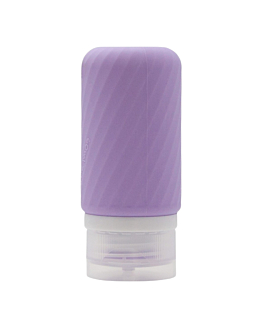 Life Butelka silikonowa podróżna Trapez fioletowa,  60 ml 1 szt.