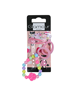 Glamour Kids Zestaw Motylki (gumki,spinki,bransoletka)