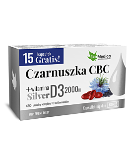Ekamedica Czarnuszka CBC Silver Kapsułki, 75 szt.