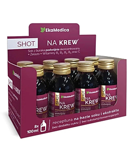 Ekamedica Shot na Krew, 8 szt.