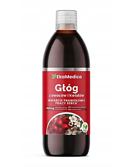 Ekamedica Głóg z Owoców i Kwiatów, płyn 500 ml