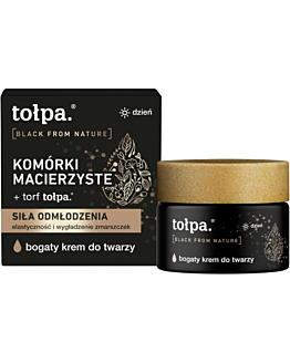 Tołpa Black From Nature Bogaty krem do twarzy, Na dzień 
