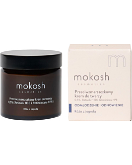 Mokosh Crema antirughe per il viso 0,5% (Retinolo H10 e Retinoato HPR), 60ml