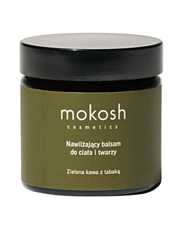 Mokosh Balsam do twarzy i ciała Zielona kawa z tabaką, 60 ml 