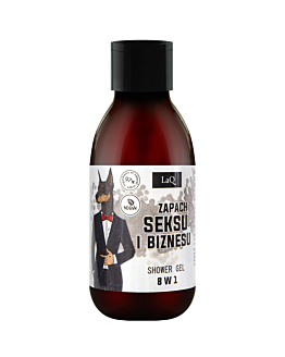Laq Gel doccia 8in1 Doberman profumo di sesso e affari formato viaggio