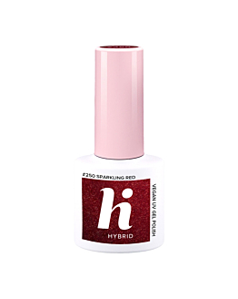 Hi Hybrid Lakier hybrydowy, 250 Sparkling Red 