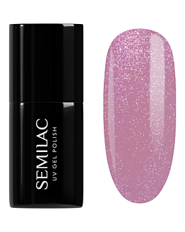 Semilac Lakier hybrydowy, 319 Shimmer Dust Pink