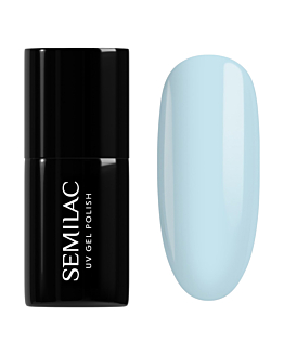 Semilac Smalto Ibrido, 386 Blue Cloud
