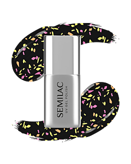 Semilac Top per smalti ibridi No Wipe Matte T26 Peach Galaxy