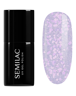 Semilac UV Hybrid Lakier hybrydowy, 492 Icy Lavender Bliss