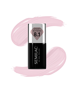 Semilac Smalto Ibrido Smart Extend 8in1, 809 Tender Pink