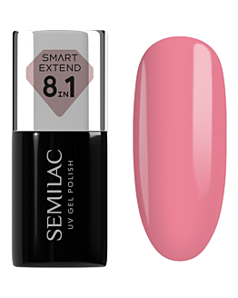 Semilac Lakier hybrydowy Smart Extend 8in1, 813 Pastel Pink