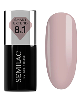 Semilac Lakier hybrydowy Smart Extend 8in1, 815 Delicate Mocca 