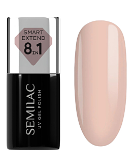 Semilac Lakier hybrydowy Smart Extend 8in1, 816 Pale Nude