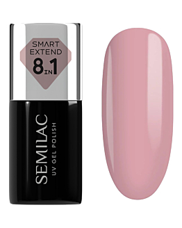 Semilac Lakier hybrydowy Smart Extend 8in1, 802 Nude Rose