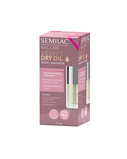 Semilac Olio Secco per Unghie e Cuticole Velvet Dry Oil