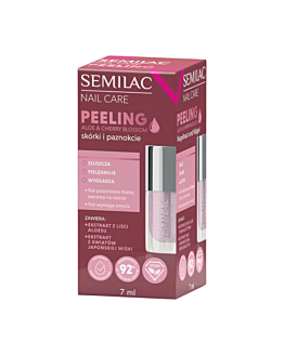 Semilac Peeling do skórek i paznokci Aloe & Cherry Blossom