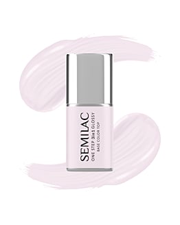Semilac Smalto Semipermanente One Step Glossy, S235 Peach Beige