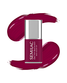 Semilac Smalto Semipermanente One Step Glossy, S775 Plum White