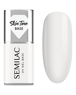 Semilac Baza do lakierów hybrydowych Skin Tone Cover Base, Coconut Cream 