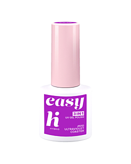 Hi Hybrid Smalto semipermanente Easy 3 in 1, 610 Ultraviolet Coaster