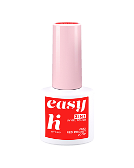 Hi Hybrid Lakier hybrydowy Easy 3w1, 612 Red Rocket Loop 